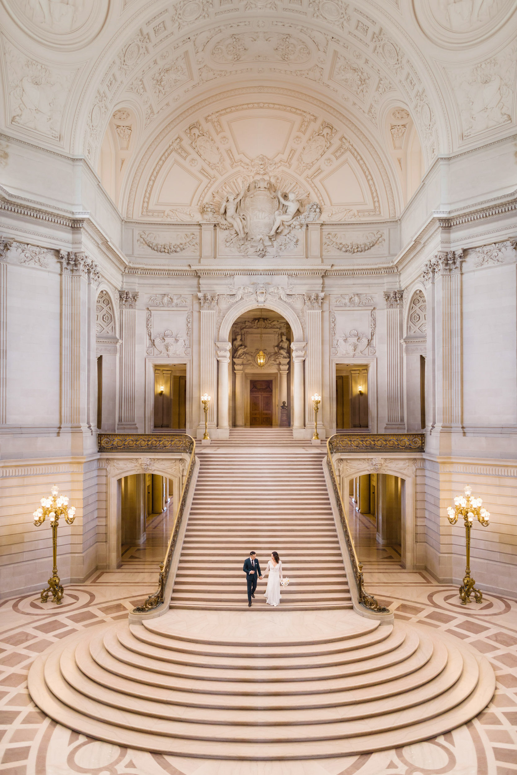 Intimate San Francisco City Hall Wedding